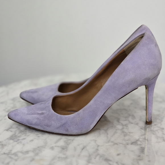 TORY BURCH Elana Lilac Pumps Size 8 - Picture 3 of 6